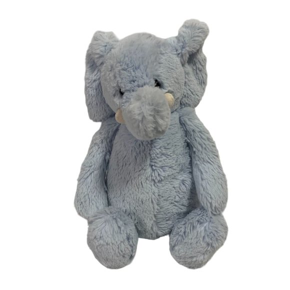 Jellycat Blue Elephant Rattle Plush Stuffed Animal - Picture 2 of 6